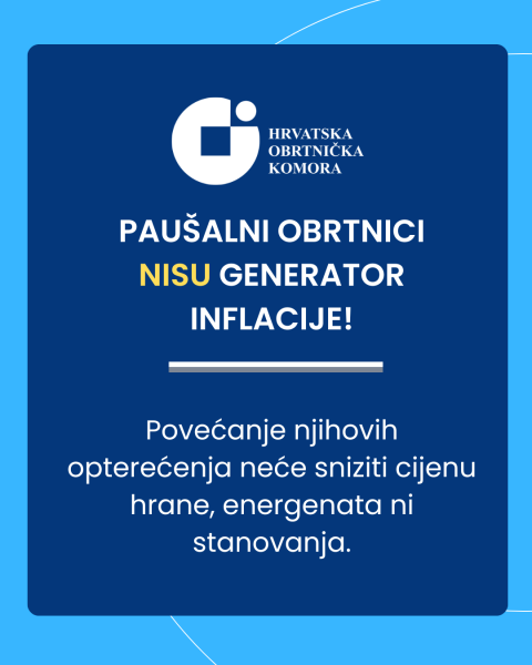 foto/PAUŠALNI OBRTNICI NISU GENERATOR INFLACIJE